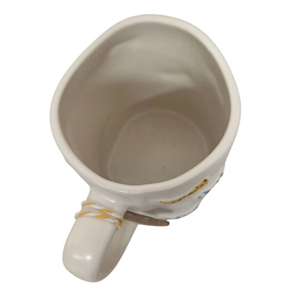 NWT Rae Dunn Artisan Collection Grandpa Mug With Bow Tie Design - Picture 5 of 6